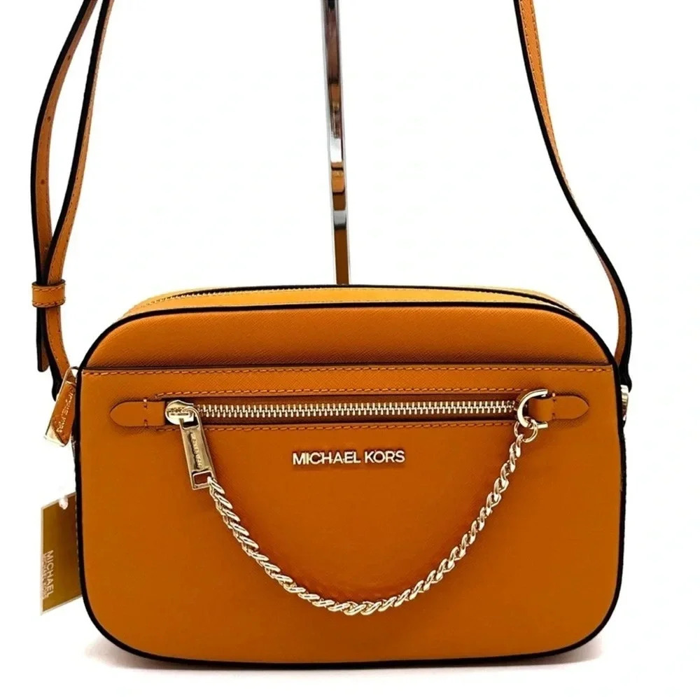 Michael Kors Large EW Crossbody Bag Cider (NWT)